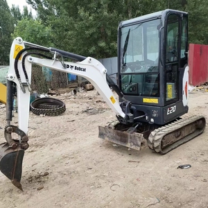Excavatrice sur chenilles Bobcat E20, mini-excavatrice sur chenilles d'<span class=keywords><strong>occasion</strong></span> Bobcat, équipement de terrassement haute performance - Product Image 1