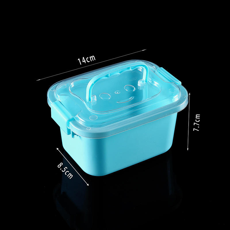 [0.5L] ฐานสีน้ำเงินโปร่งใส