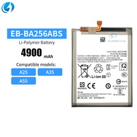4900mAh EB-BA256ABS Rechargeable Nouvelle Batterie de Téléphone Véritable pour Samsung A25 A35 A55 Batterie Numérique en Stock