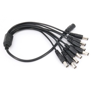 一至八根直流电源电缆1母8公40厘米长度直流分路器电缆 - Product Image 3