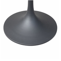 Noir Rond Intérieur Trompette Saarinen Tréteau Table Bases