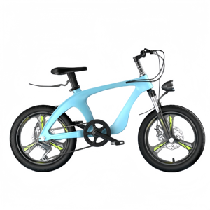 Bicicleta Doble para Niños de Fábrica, Diseño de Dos Asientos con Mango de Empuje para <span class=keywords><strong>Hermanos</strong></span> de 4 a 10 Años, Ocio al Aire Libre y Viajes Familiares - Product Image 2