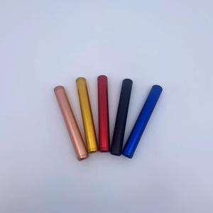 Tabung perjalanan Premium 110mm tabung rokok tahan bau kedap udara logam aluminium untuk asap grosir - Product Image 6