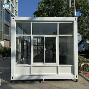 Casa de vidrio para habitación solar, casa prefabricada para exteriores, contenedor de vidrio exquisito, casa de invernadero, casa móvil para exteriores - Product Image 3