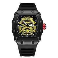 Montre pour homme WLISTH-6152, nouvelle montre sportive à quartz avec calendrier, luminescence nocturne, étanche, style seau à vin