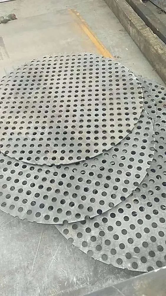 used for railing  low carbon aluminum perforated metal mesh