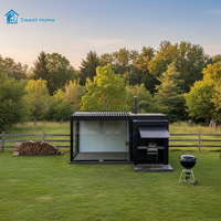 Pergola intelligente en aluminium résistante au vent Sweet Home, toit bioclimatique électrique, gazebo pour terrasse, jardin, patio, utilisation en extérieur