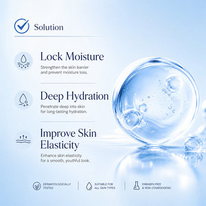 Esencia de Ácido Hialurónico Personalizada OEM/ODM - Ácido Hialurónico y Colágeno <span class=keywords><strong>Marino</strong></span> para un Cuidado Facial Integral - Product Image 3