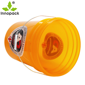 ถังพลาสติก PP สำหรับล้างน้ำมันสีขาว5แกลลอน/แกลลอน10 18 20L สำหรับงานหนัก - Product Image 5