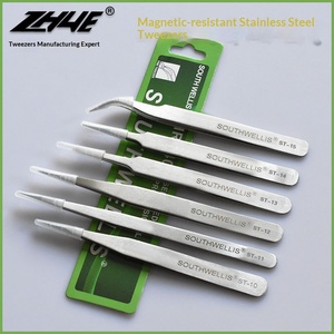 Pinzas Antiestáticas de Acero Inoxidable de Diseño Original para Uso en Laboratorios y Manualidades - Product Image 4