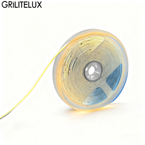 Seamless <b>LED</b> Strip COB 8mm 480LEDs/m 24V <b>Dimmable</b> Warm White 3000K for Indirect <b>Ceiling</b> <b>Lighting</b> - Product Image 1