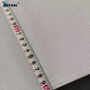 Carreaux de plafond suspendus 2X4 blanc lisse Lamina Para Cielo Falso Plafond Panelen <span class=keywords><strong>Pvc</strong></span> Lay-In Panneau de plafond en gypse - Product Image 2