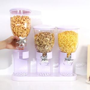 Offre Spéciale Distributeur Double de Céréales et de Grains Secs en Plastique pour Buffet de Petit-Déjeuner et Oatmeal - Product Image 2