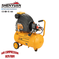 Compresseur d'air à entraînement direct lubrifié refroidi par air haute puissance 1,8 kW de l'usine chinoise Shenyuan en gros