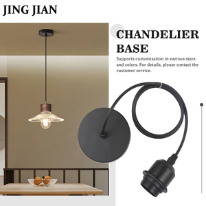 1m dây điện cáp E27 mặt dây đèn chủ EU/chúng tôi cắm chuyển đổi cho treo đèn LED bóng đèn ổ cắm hộ gia đình Đèn chủ - Product Image 3