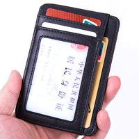 Portefeuille RFID pour hommes en fibre de carbone Airtg tracker porte-cartes multifonction
