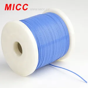 MICC tipi K termokupl uzatma tel K tipi termokupl tel KX-PTFE/PTFE/SSB-2 * 7/0.2 PTFE tel paslanmaz çelik kılıflı