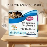Vendu comme des petits pains chauds : Complément Probiotique pour Animaux de Compagnie – Boost Quotidien de Vitalité – Probiotique pour Chiens – Soutien Gastro-intestinal pour Animaux