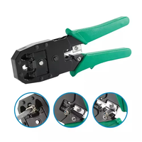 Vente flash - Kit d'outils électroniques pour réseau LAN RJ45 - Sac de maintenance informatique et kit d'outils de réseautage - Équipement de fibre optique