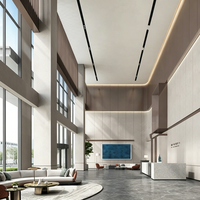 Conception d'intérieur d'hôtel 5 étoiles de luxe, décoration haut de gamme pour l'hôtellerie, service de conception personnalisé pour villas, halls d'hôtel et chambres d'hôtes
