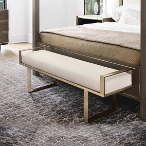 Scandinave Contemporain Tissu Ottoman Petit Doux Maison Try-On <span class=keywords><strong>Banc</strong></span> Chambre Chevet Porte Cuisine Magasin De Vêtements <span class=keywords><strong>Banc</strong></span> Chaussure - Product Image 2