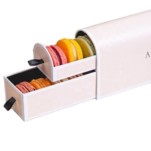 Chất lượng cao EcoFriendly <span class=keywords><strong>Macaron</strong></span> Hộp Tùy chỉnh Cookie bao bì cho Macarons gói hộp tùy chỉnh <span class=keywords><strong>Macaron</strong></span> hộp - Product Image 6