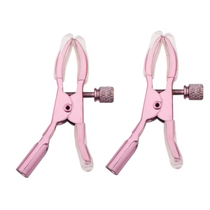 ที่หนีบหัวนมโลหะ ของเล่นสำหรับผู้ใหญ่ BDSM ทำจากสแตนเลสสตีล ทนทาน ปรับได้ ของเล่นเสริมสร้างความสัมพันธ์สำหรับคู่รัก - Product Image 3