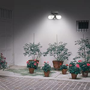 Luci Solari <span class=keywords><strong>da</strong></span> Esterno con Sensore di Movimento, 40 LED, IP65 Impermeabile, 6500K, Garanzia di 1 Anno, Illuminazione di Sicurezza - Product Image 6