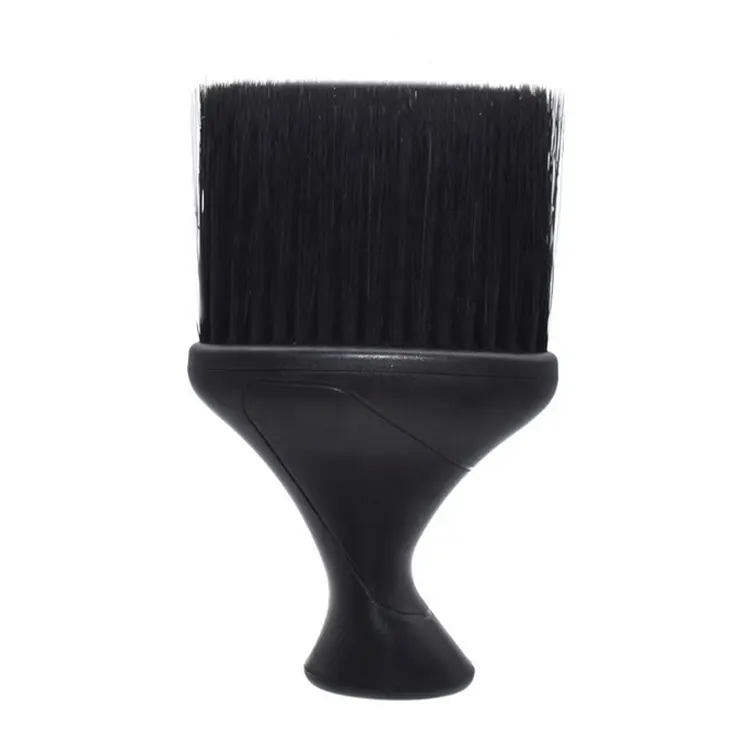 FYD-Mesa de peluquero, cepillo de limpieza de pelo finamente roto, cepillo de cerdas de fibra de madera para polvo de afeitado