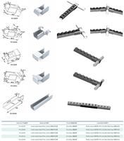 Catégorie de produit Rails à rouleaux Support de support de montage compatible avec des tuyaux de diamètre de trou de 32mm