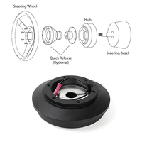 Adaptador de conexión de Base de volante de carreras, Kit boss de volante de 6 orificios para Toyota Celica Land Cruiser Supra Lexus, 121H