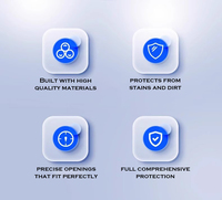 Aolion Nouveau Modèle Coque de Protection Transparente PC/TPU de Haute Qualité pour Console de Jeu Switch2, Étui de Type Divisé, Accessoires de Moule Privé