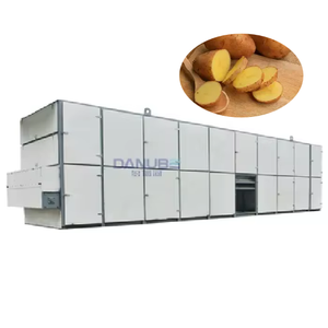Good Quality Root Vegetable Potato Continuous Mesh Belt Dryer Potato Slice Drying Equipment - Product Image 1