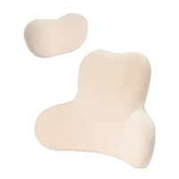 Coussin lombaire de voiture mignon en gros à rebond lent, coussin de soutien lombaire, oreiller de nuque pour un confort de conduite
