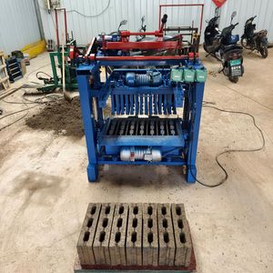 Briques de conservation à fonctions multiples Qt4-35 machine de fabrication de blocs automatique Hourdis sénégalais - Product Image 3