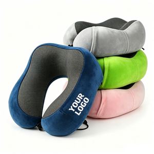 Almohada de Viaje Ergonómica en Forma de U de Espuma Viscoelástica para Eventos Empresariales, Regalo Promocional, Almohadas Personalizadas al por Mayor - Product Image 1
