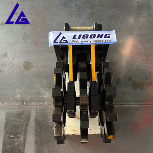 Rueda de compactación vibratoria LIGONG para excavadoras de <span class=keywords><strong>5</strong></span> a 15 toneladas, compactador de zanjas, tambor de piso, relleno de cimentaciones CE - Product Image 2