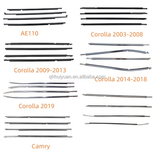 Juego de 4 burletes para ventanas de <span class=keywords><strong>Toyota</strong></span> Land Cruiser Serie 70 1990-2006 FJ70 FJ75 HZJ75 HZJ78 HZJ79, moldura de ventana, tira de sellado - Product Image 3