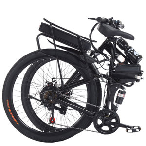 Bicicleta Eléctrica de 21 Velocidades, Motor sin Escobillas de 350W, 36V, Alcance de 50-60 km, 7 Colores, Cuadro de Acero de Alto Carbono Resistente para Uso Urbano y Montaña - Product Image 5