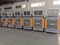 Refroidisseur d'air évaporatif portable industriel robuste RTFANS IP66 étanche, moteur AC, écologique, pour extérieur, intérieur et usine