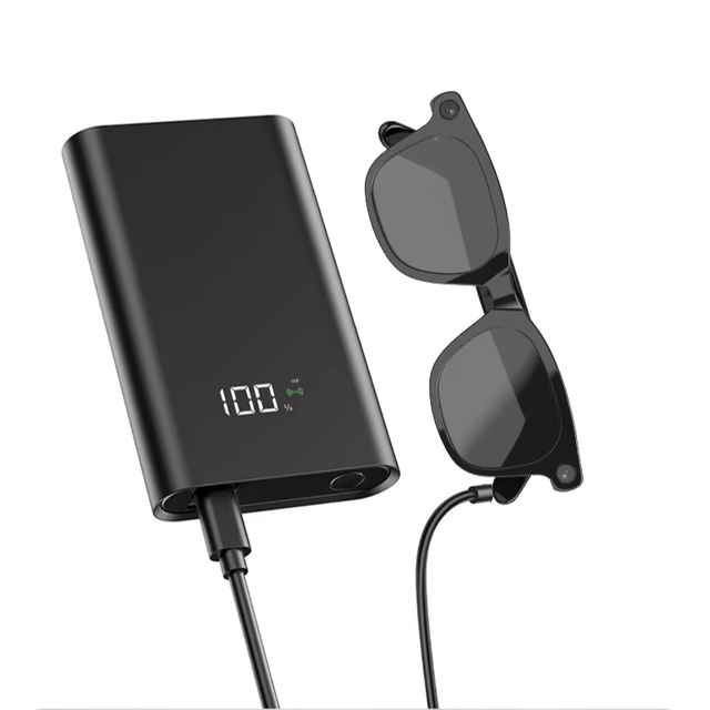 GPT AI Smart Glasses with 1080P Camera, 4-Mic Array & Hardware Stabilization