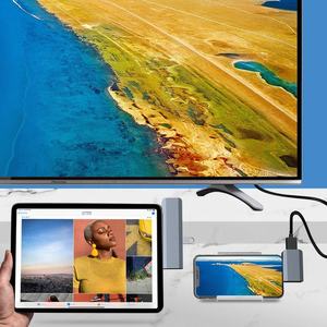 <span class=keywords><strong>Hub</strong></span> USB C 10 en 1 Extraíble con Doble HDMI, <span class=keywords><strong>Hub</strong></span> USB C Modular Magnético Separado para MacBook Air / MacBook <span class=keywords><strong>Pro</strong></span> / <span class=keywords><strong>iPad</strong></span> <span class=keywords><strong>Pro</strong></span> y Más - Product Image 3