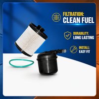 Filter Bahan Bakar Diesel BC3Z-9N184-B untuk Ford F250 F350 F450 F550 Super Duty Mesin Diesel 6.7L V8 FD-4615 FD4615 BC3Z9N184B