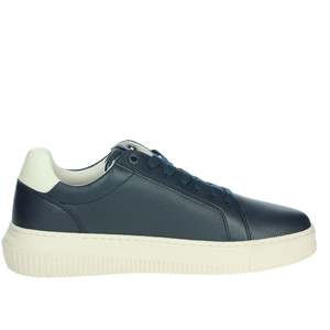 Calvin Klein Jeans Zapatillas Deportivas para Hombre YM0YM01198 Azules con Cordones de Cuero Genuino y Plantilla Acolchada - Product Image 4