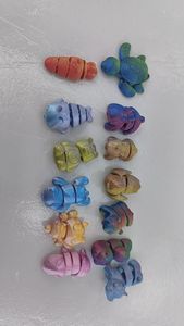 Adorable <span class=keywords><strong>Figurine</strong></span> d'hippopotame écologique imprimée en 3D petit dégradé de couleur réaliste modèle animal artisanat - Product Image 4