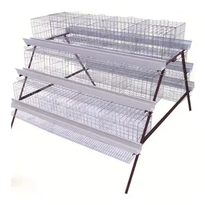 3 Tiers and 4 Tiers Egg Laying Hen Layer Chicken Cage Multifunctional Provided Mobile Chicken Coop Chicken House 2.5-4.0 Mm