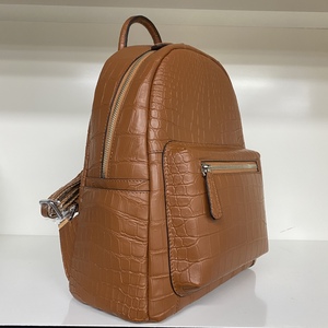 Crocodile <b>leather</b> <b>backpack</b> Designer luxury red bag Women's designer crocodile Red designer <b>backpack</b> - Product Image 4