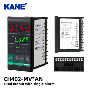 KANE-Termostato Digital Inteligente, Controlador de Temperatura <span class=keywords><strong>PID</strong></span>, Salida Dual con Alarma Única, 48x96mm, 240V, CA/CC, 1 Unidad - Product Image 1