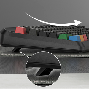 XVX M87 Pro klavye tri-mode akıllı ekran RGB arkadan aydınlatmalı kablosuz/tip-c mekanik 87 tuşları programlanabilir tuşları (oyun/PC/dizüstü) - Product Image 4