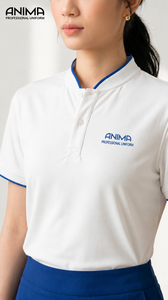 เสื้อโปโลผู้หญิงระบายอากาศได้ดี เป็นมิตรกับสิ่งแวดล้อม แห้งเร็ว ผลิตตามสั่ง OEM คุณภาพสูง สี ขนาด และโลโก้ปรับแต่งได้ - Product Image 2